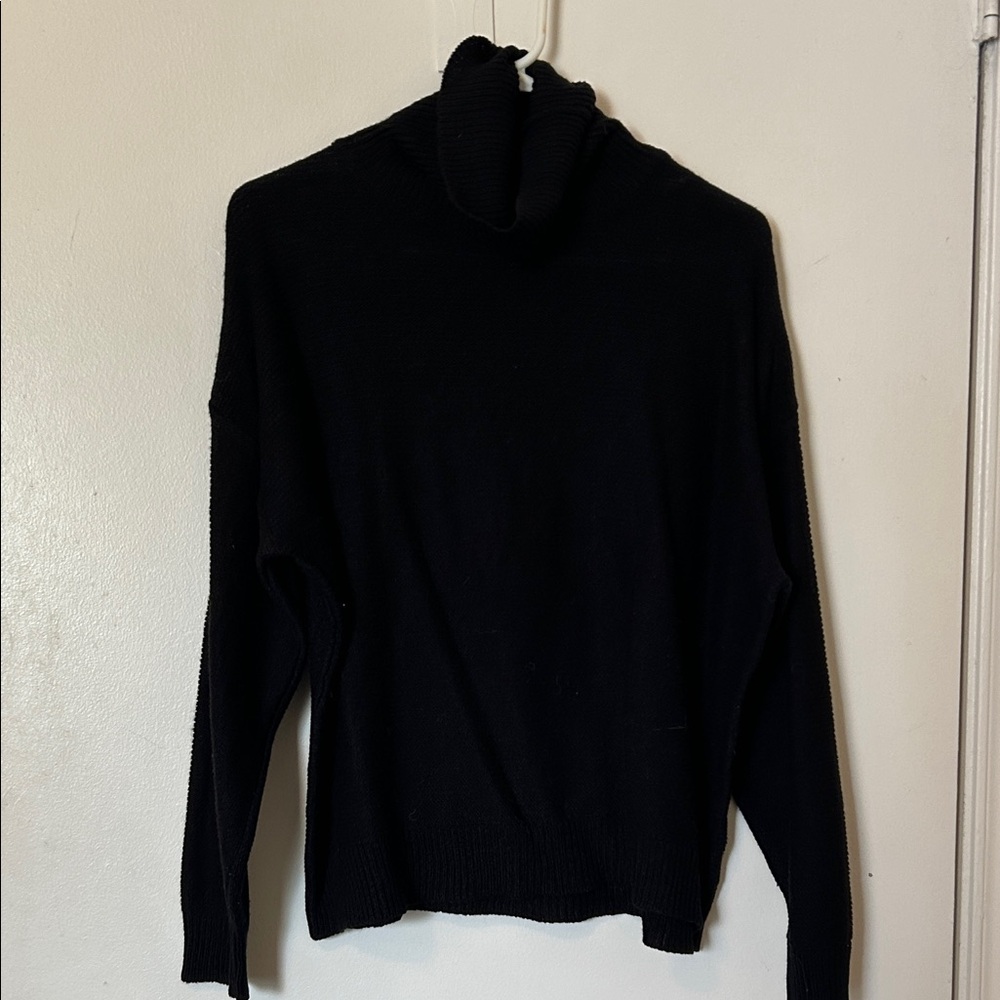 Ambience Apparel Black Turtleneck Sweater